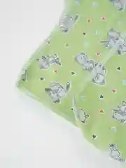 Лесной зеленый распашонка кулирка