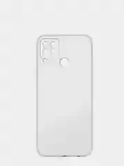 Силиконовый чехол Realme C15 / C12, прозрачный, с защитой камеры