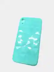 Бирюзовый силиконовый бриллиантовый чехол для iPhone 6 6S 7 Plus 8 Plus SE 2020 X XS XR  11 Pro Max