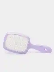 Фиолетовый расческа массажная мягкая антистатическая продувная щетка для спутанных и мокрых волос