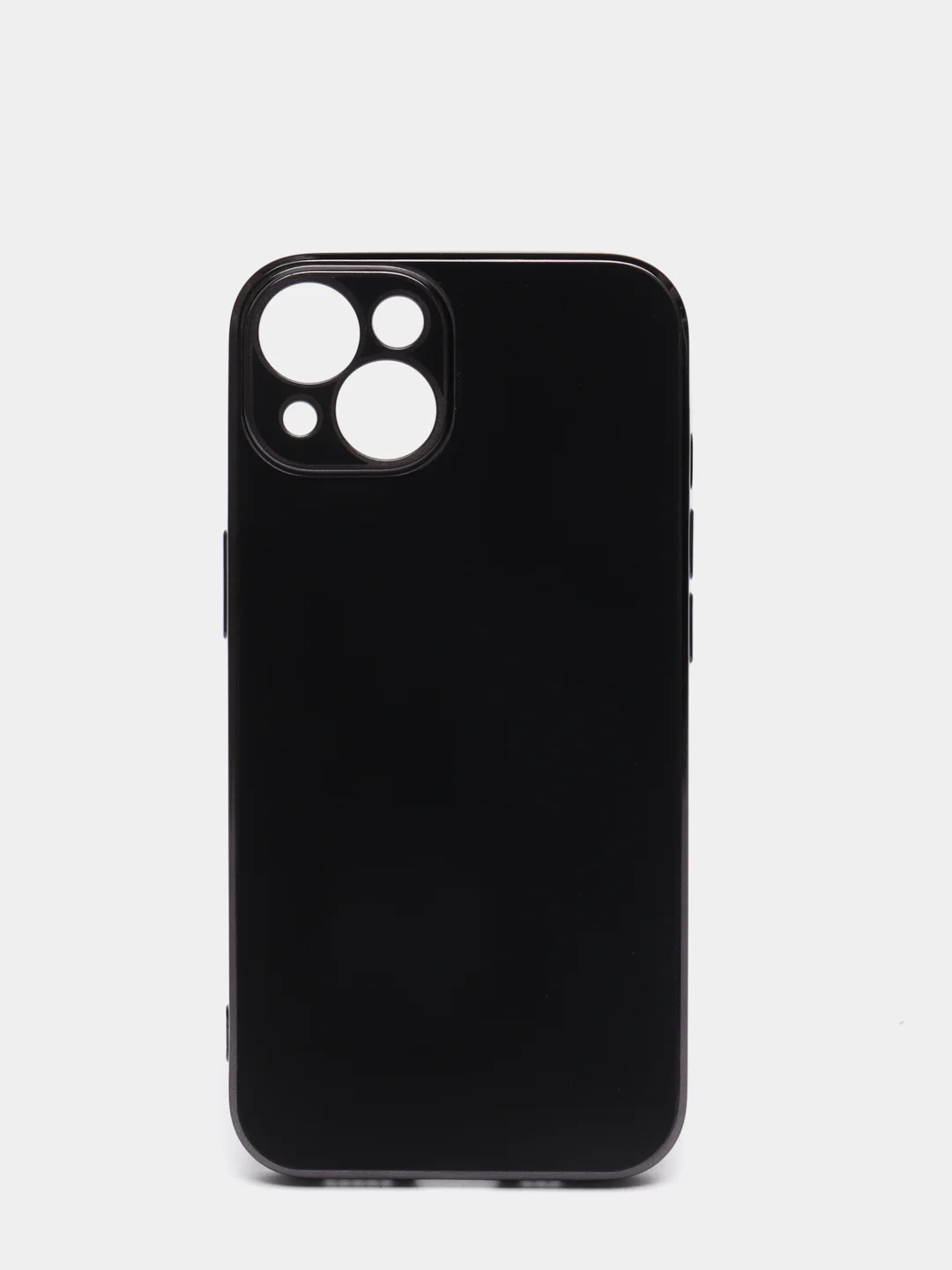 Черный чехол для iPhone 13 Pro Max силиконовый айфон про макс