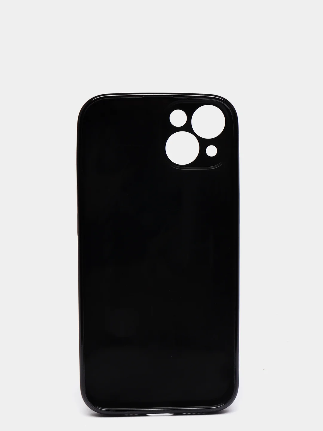 Черный чехол для iPhone 13 Pro Max силиконовый айфон про макс