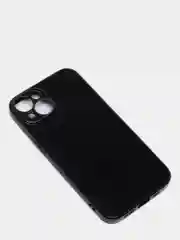 Черный чехол для iPhone 13 Pro Max силиконовый айфон про макс