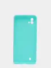 Бирюзовый чехол для Realme C20, C11 2021 силиконовый матовый