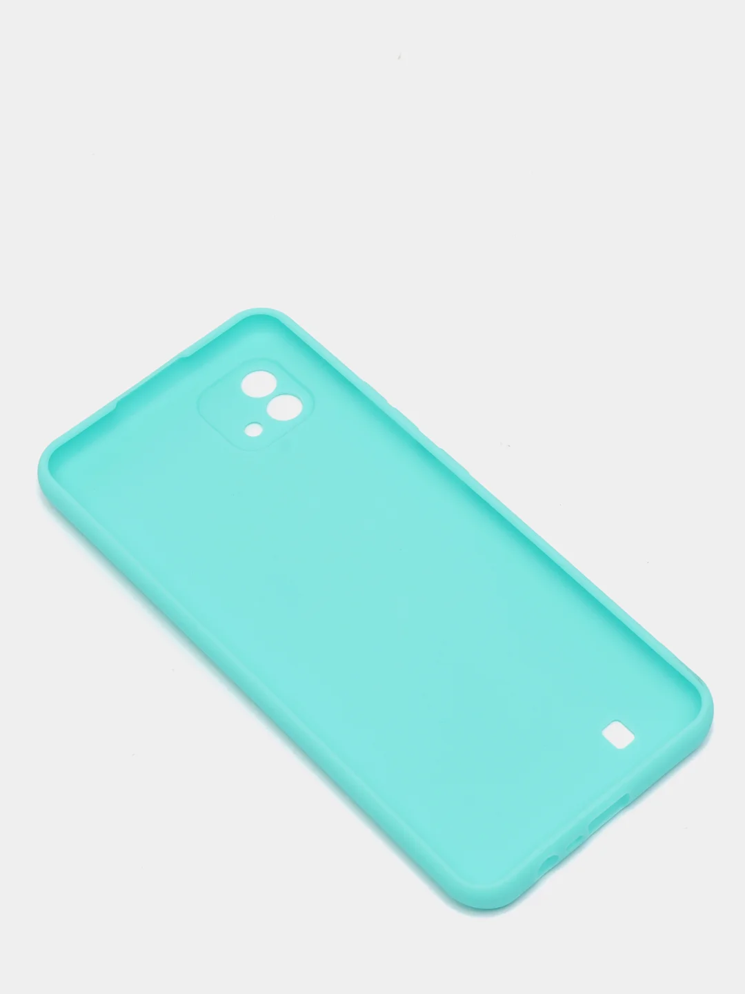 Бирюзовый чехол для Realme C20, C11 2021 силиконовый матовый