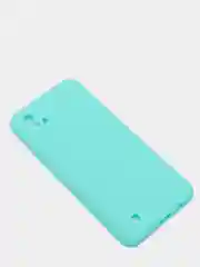 Бирюзовый чехол для Realme C20, C11 2021 силиконовый матовый