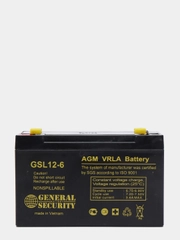 Аккумулятор General Security GSL 6V-12Ah