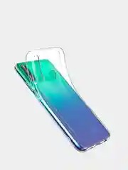 Плотный чехол Honor 9C, Huawei P40 Lite E, Huawei Y7p, силикон, 1.5 мм, прозрачный