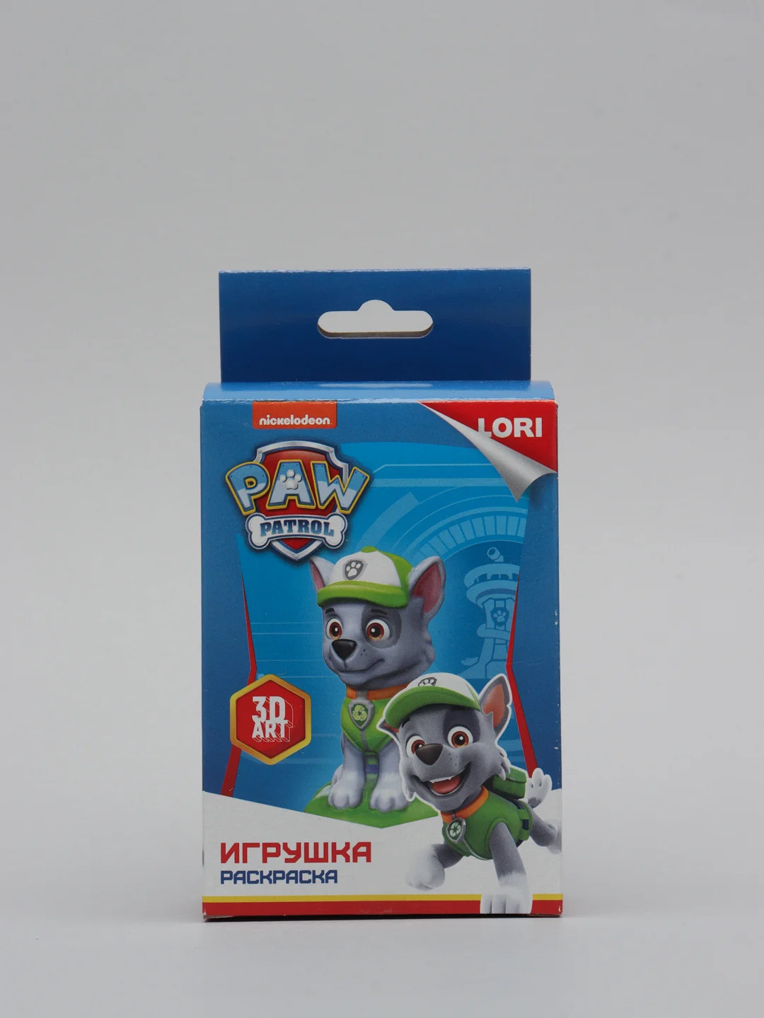 Зеленый игрушка раскраска 3D "Щенячий патруль"