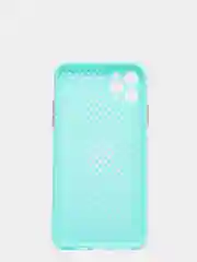 Голубой чехол с защитой камеры на iPhone XS, XR, XSMAX, 11 PRO MAX, 12 PRO, 12 PROMAX