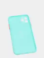 Голубой чехол с защитой камеры на iPhone XS, XR, XSMAX, 11 PRO MAX, 12 PRO, 12 PROMAX