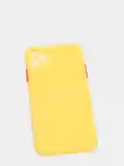 Желтый чехол с защитой камеры на iPhone XS, XR, XSMAX, 11 PRO MAX, 12 PRO, 12 PROMAX
