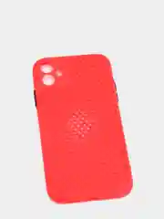 Красный чехол с защитой камеры на iPhone XS, XR, XSMAX, 11 PRO MAX, 12 PRO, 12 PROMAX