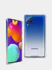 Противоударный чехол для  Samsung Galaxy A31 А42 А72 М21 прозрачно