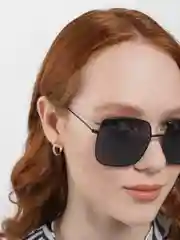 Черный солнцезащитные женские очки