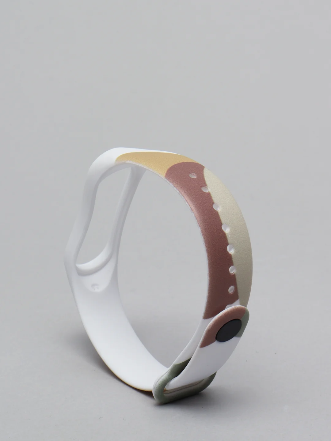 Карамельный ремешок для Xiaomi Mi Band 3, 4, 5, 6 силиконовый