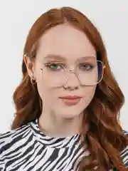 Золотой солнцезащитные женские очки