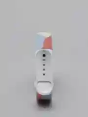 Коралловый ремешок для Xiaomi Mi Band 3, 4, 5, 6 силиконовый