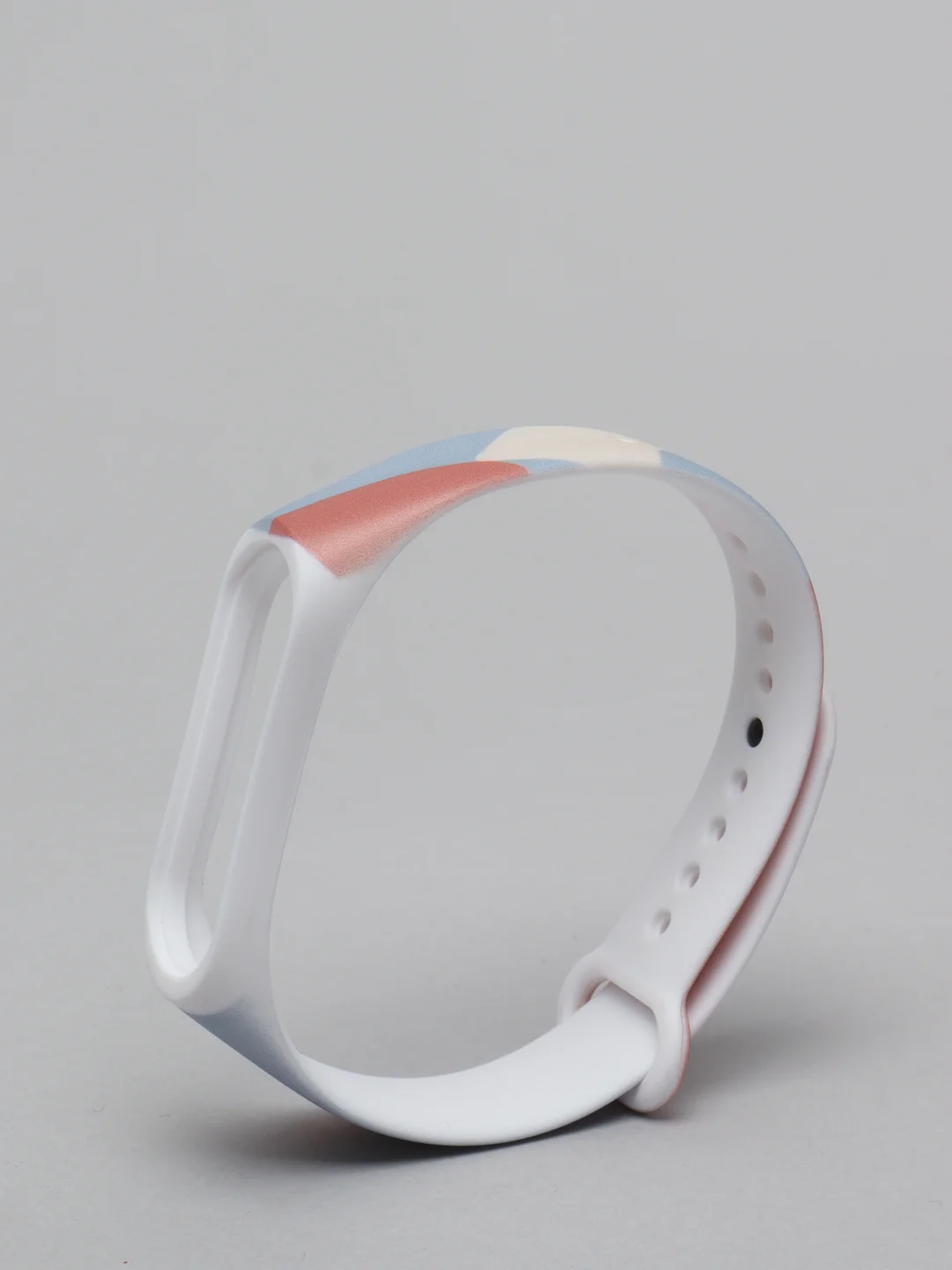 Коралловый ремешок для Xiaomi Mi Band 3, 4, 5, 6 силиконовый
