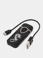 Угольный зажигалка электронная металлическая USB зажигалка плазменная спираль зажигалка электронная