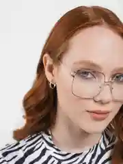 Серебряный солнцезащитные женские очки