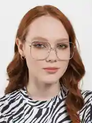 Серебряный солнцезащитные женские очки