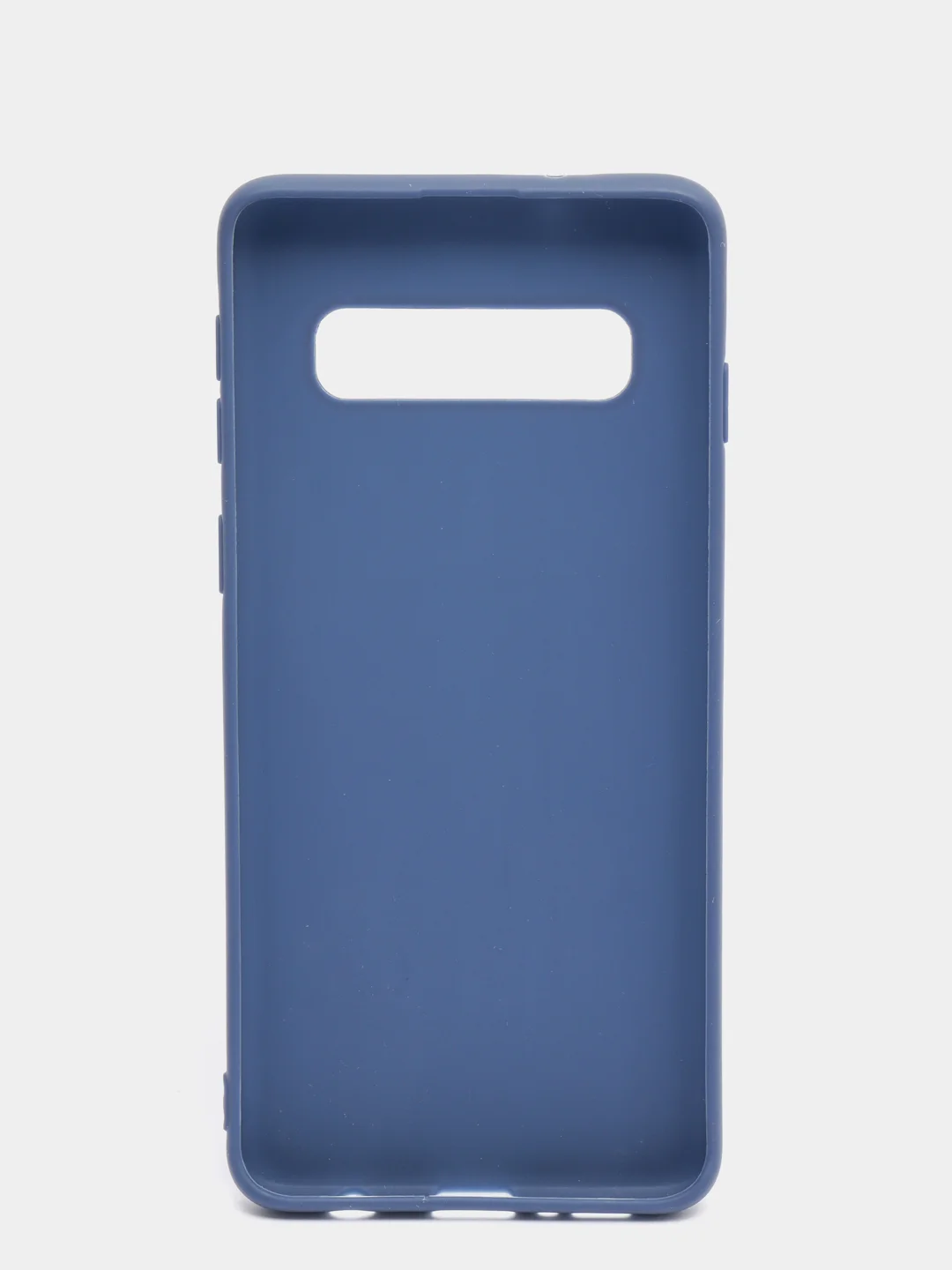 Синий чехол на Samsung (Самсунг) S8, S9, S9 plus, S10, S10 plus, S10e