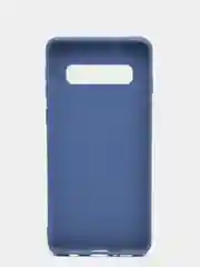 Синий чехол на Samsung (Самсунг) S8, S9, S9 plus, S10, S10 plus, S10e