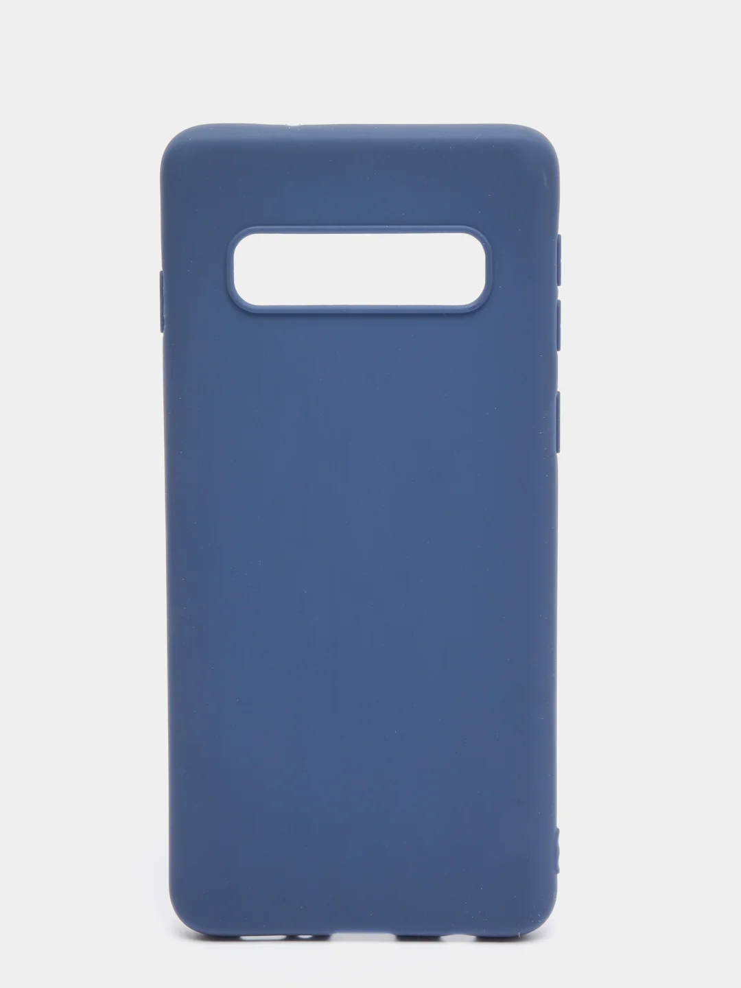 Синий чехол на Samsung (Самсунг) S8, S9, S9 plus, S10, S10 plus, S10e