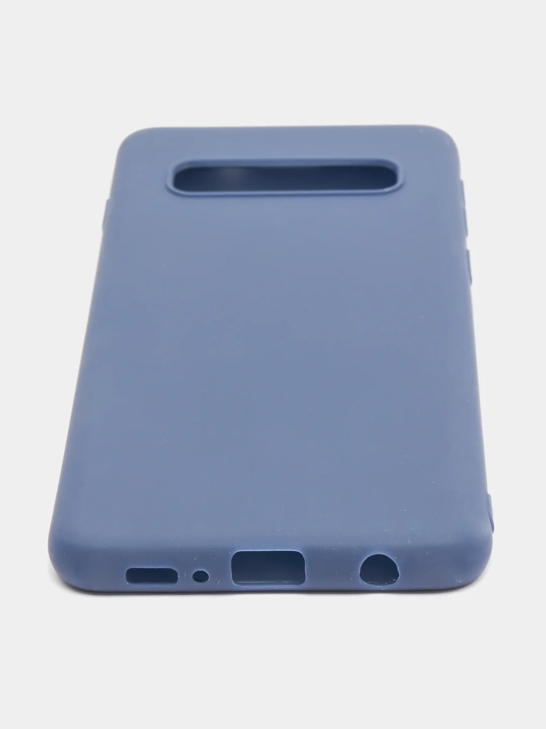 Синий чехол на Samsung (Самсунг) S8, S9, S9 plus, S10, S10 plus, S10e