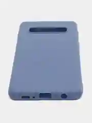Синий чехол на Samsung (Самсунг) S8, S9, S9 plus, S10, S10 plus, S10e