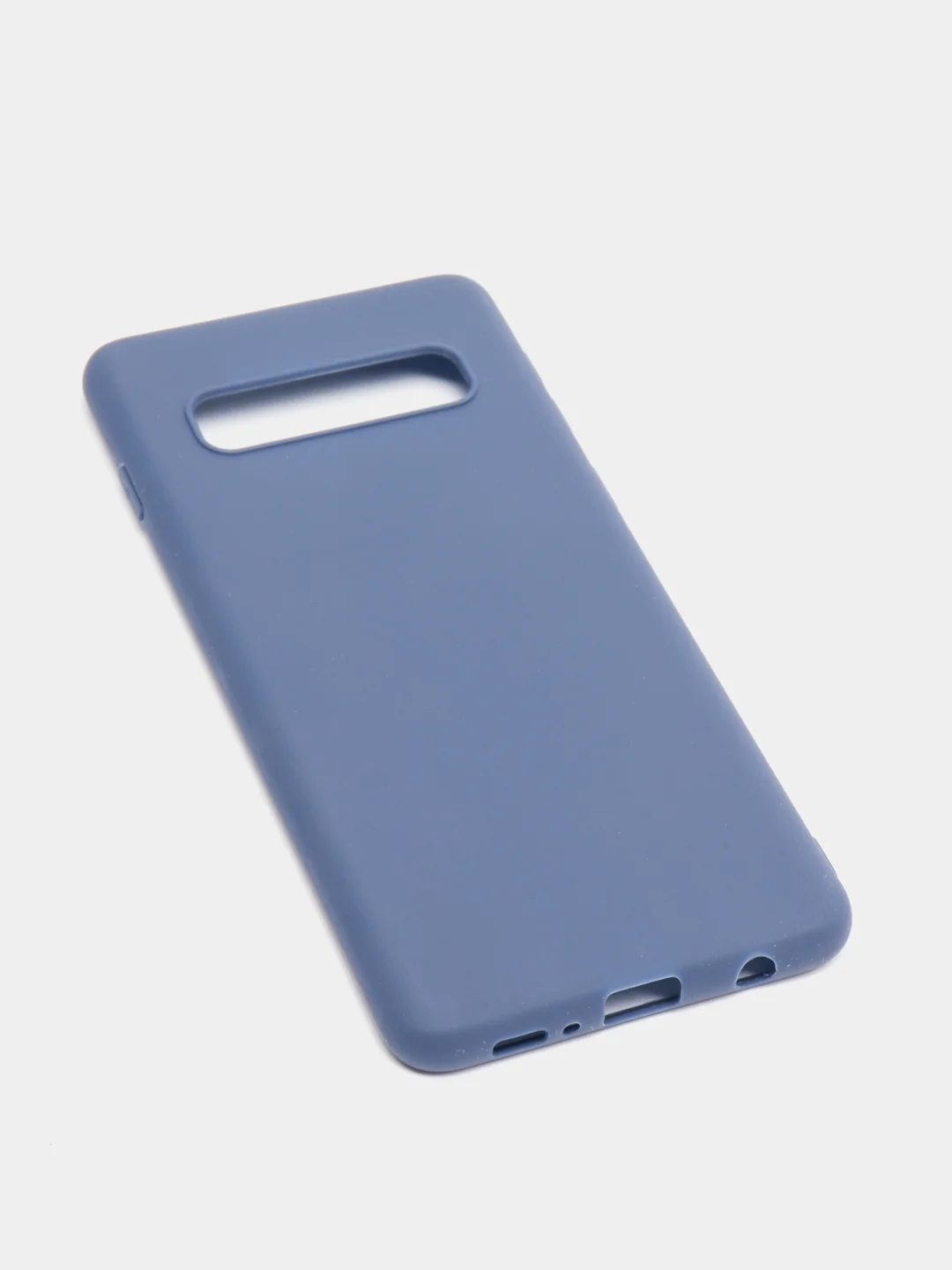 Синий чехол на Samsung (Самсунг) S8, S9, S9 plus, S10, S10 plus, S10e
