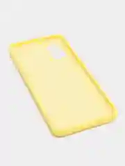 Лимонный чехол Silicone Cover для Samsung Galaxy A41, Самсунг Галакси А41 силиконовый