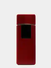 Красный зажигалка электронная, металлическая, плазменная спираль, USB, зажигалка электронная
