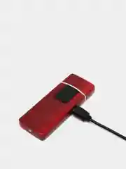 Золотой зажигалка электронная, металлическая, плазменная спираль, USB, зажигалка электронная