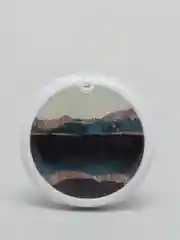 Морской попсокет Popsocket Зеркало-держатель для телефона и наушников. Яркие краски, золото, волны