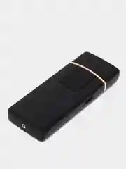 Черный зажигалка электронная, металлическая, плазменная спираль, USB, зажигалка электронная