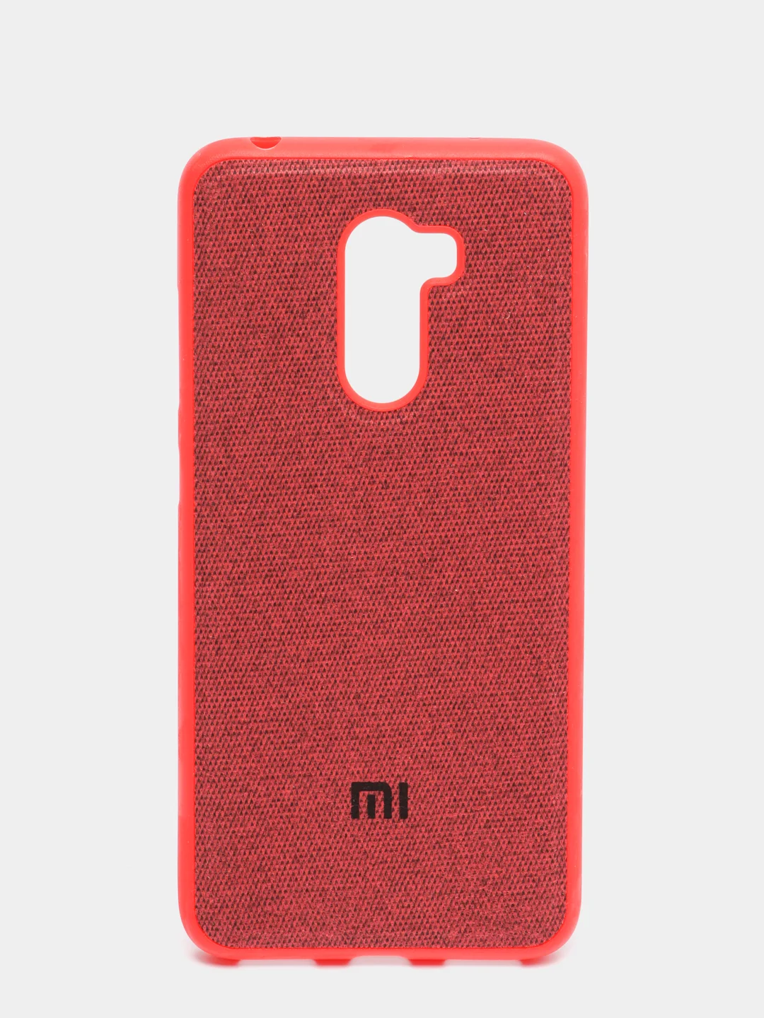 Красный чехол джинсовый для Xiaomi Redmi Go/A2 Lite/4X/5/5+/6/6A/6 Pro/7/7A/Poco F1