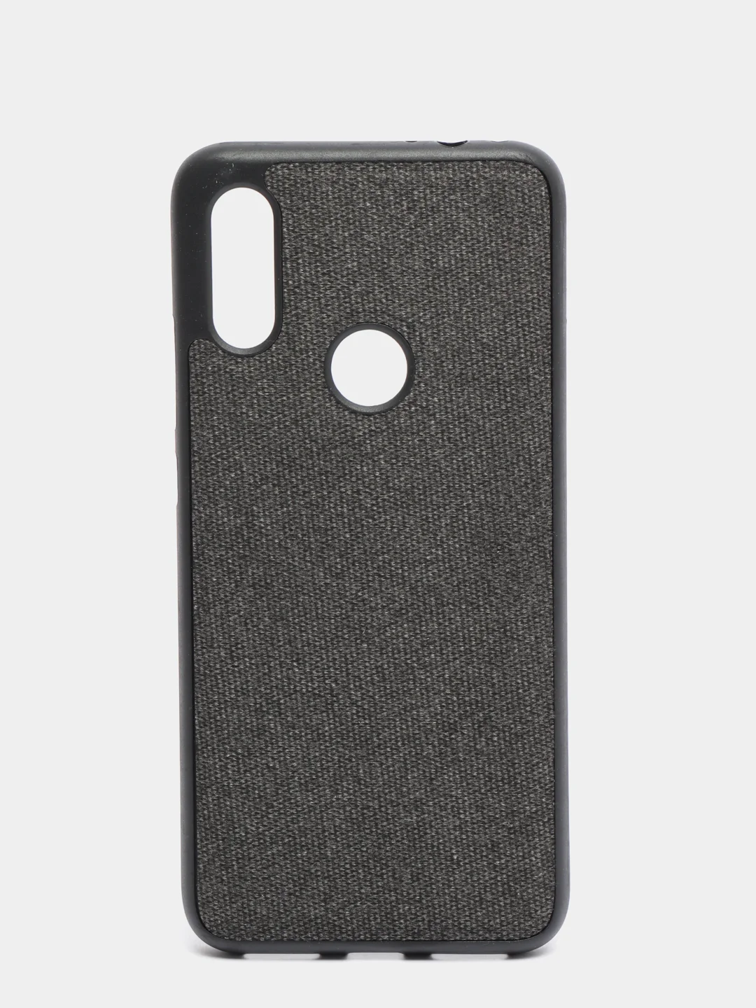 Черный чехол джинсовый для Xiaomi Redmi Go/A2 Lite/4X/5/5+/6/6A/6 Pro/7/7A/Poco F1