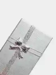 Серебряный подарочная коробочка для украшений, 5*8*2,5 см