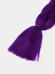 Фиолетовый канекалон для плетения косичек