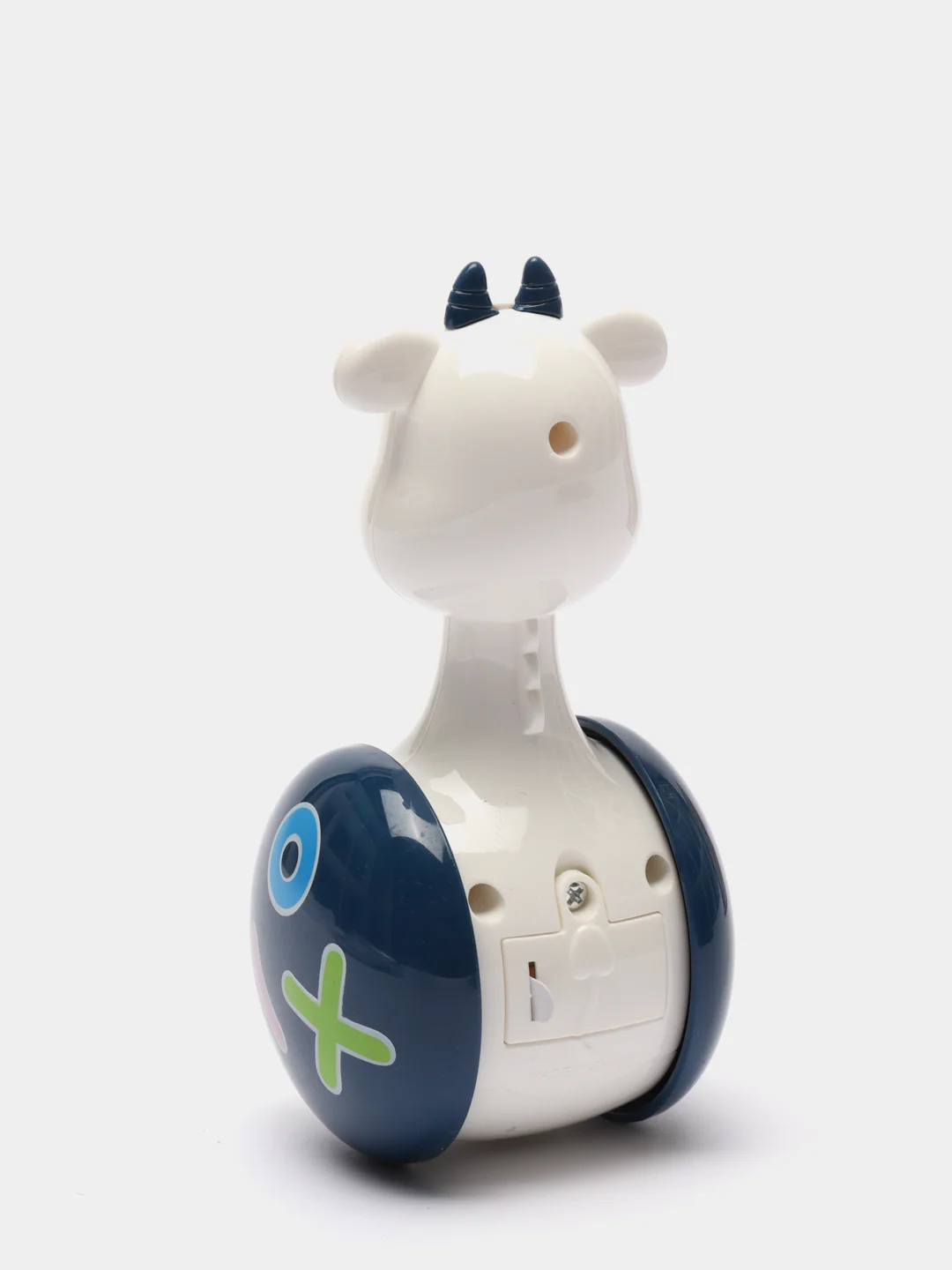 Развивающая игрушка "Музыкальная неваляшка: Коровка Муму", звук, свет
