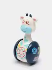 Развивающая игрушка "Музыкальная неваляшка: Коровка Муму", звук, свет