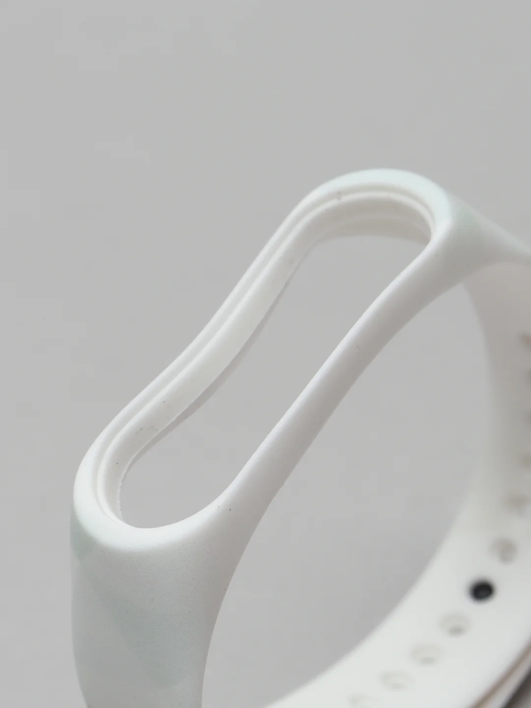 Бежевый силиконовый ремешок с принтом для Xiaomi Mi Band 3 / 4 / 5 / 6