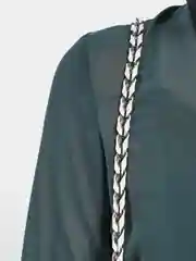 Белый сумка женская стеганная