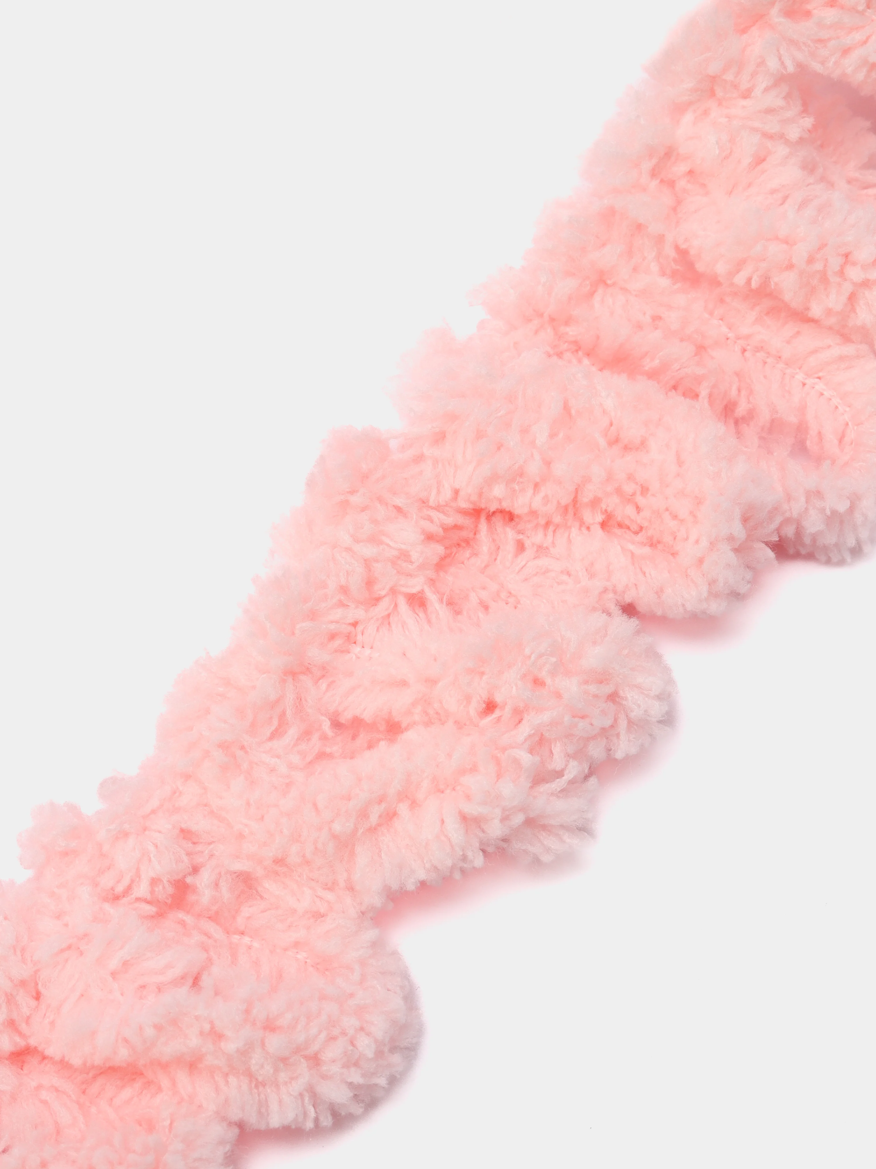 Пастельно-коралловый пряжа Alize puffy, большие петельки, микрополиэстр, 100 г