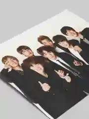 Черный постер K-pop BTS, А3