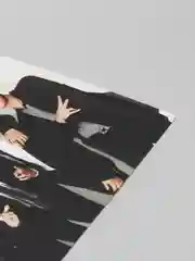 Черный постер K-pop BTS, А3