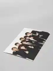 Черный постер K-pop BTS, А3