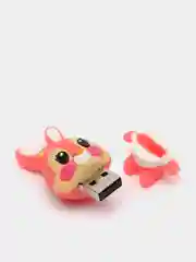 Розовый флешка "Зайчик", USB